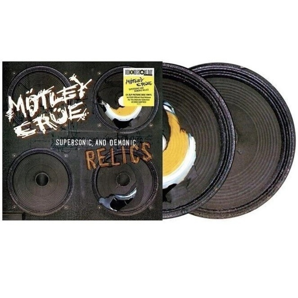 Motley Crue Supersonic And Demonic Relics RSD Vinyl 2 LP 2024 Record Store Day
